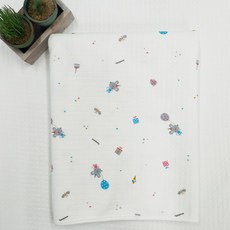 雙面棉質防水墊, 白色