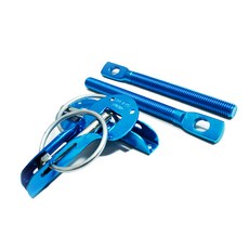 車用引擎蓋插銷, 藍色