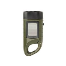 태양에너지 더블 발전 디자인 손전등, 혼합색상, 1개