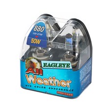 EAGLEYE 汽車燈泡等離子全天候金色 880, 混合顏色, 1個