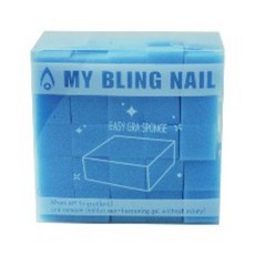 MYBLINGNAIL DIY美甲漸層方形美甲海綿 100入, 單一顏色, 1個