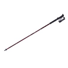 Pioneer 프런티어 경량 트레킹 폴 등산스틱 PN003 + 파우치, 와인, 1개