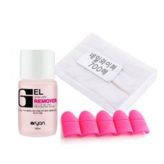 nryan 凝膠指甲擦除套組, 混色, 1套
