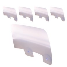 雙手公司 ABS 水槽洗滌拍板 28 x 25cm, 透明, 5個