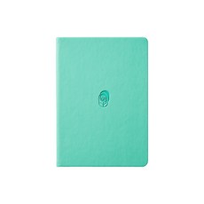 High My Rosie經典有線精裝筆記本硬殼日記本 Porcel, 薄荷, 1個