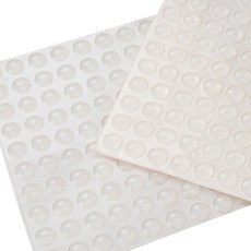 防門撞緩衝貼片, 3個, 單一顏色