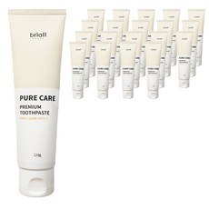 Briall HOMME Pure優質亮白牙膏, 120g, 20個