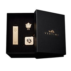 VERTINI 金條高爾夫球座+皇冠球標記+鑽石戒指高爾夫球座VGOB04, 黃金, 1套