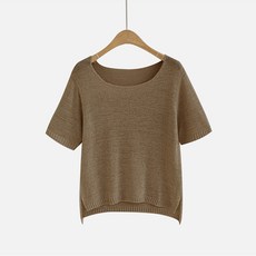 패션풀 여성용 리퍼스 스퀘어 니트 26310