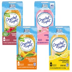 Crystal light 水果沖泡飲 4款 各10入, 23.2g, 4盒, 1組