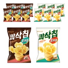 KwasakChip 洋芋片 松露鹽味 60g 7入+酸洋蔥味 60g 7入, 1組, 840g