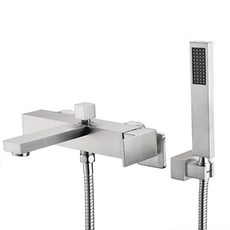 THE JOHN TECH Jessie 浴缸龍頭套組鎳 201, 1套