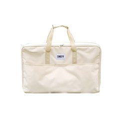 SNEFF LG StanbyME 電視收納袋 保護套 露營支架, 1個, 1層, 象牙白