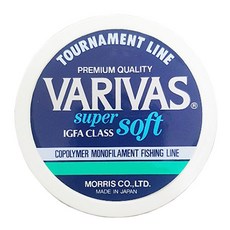 VARIVAS 超柔軟尼龍誘餌線 50LB, 淺藍