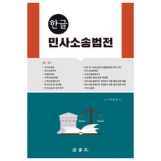 한글 민사소송법전, 법학사, 박효근