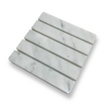 美甲藝術板 大理石底座, 白色的, 1個