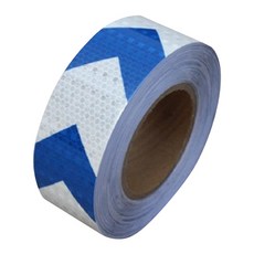 車用反光膠帶 白藍色, 白色 藍色