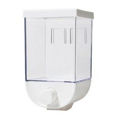 히키스 주방 곡물 반려동물 사료보관 무타공 벽걸이 디스펜서