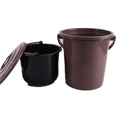 廚餘垃圾桶, 棕色的