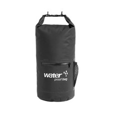旅行水防水袋 10L, 黑色的