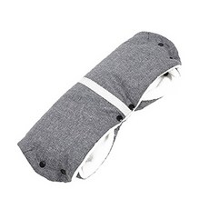 兒童推車保暖手套, 混灰色, 1入