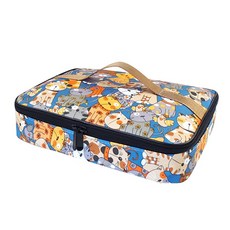 Roro 長方形便當保冷袋, 藍色