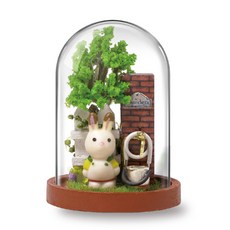 KkomiDEAL 袖珍屋DIY套組 + 製作工具組, 迷你圓頂 庭園