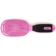 NuWay 鏤空造型梳 Double C, 粉色的, 1個