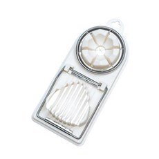 디다 슬라이스 계란 절단 커터기, WHITE, 1개