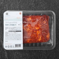 제주 설성한돈 흑돼지 고추장 불고기, 500g, 1개