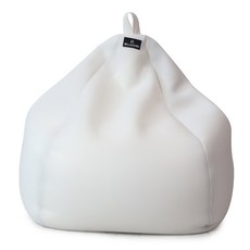 벨라홈 컴포트 마이크로 에어볼 손잡이 빈백, 화이트