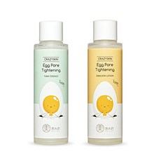 crazy skin 毛孔緊緻蛋皮150ml+乳液150ml套組, 1套