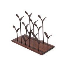 新芽 6 酒架, 棕色, 1個