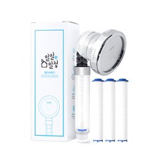 每日多合一過濾器淋浴+過濾器3p套裝, 1套