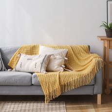 이불의온기 아가일 니트 수술 블랭킷 1인용