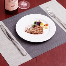 코이프 퀴진 테이블매트 2p, 그레이, 45 x 30 cm