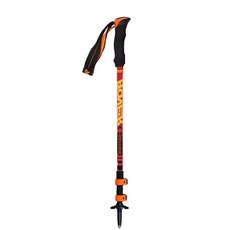 3節登山杖 YO CS-12, 橘色, 1個