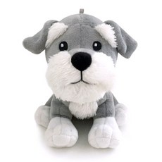 雪納瑞造型可微波小麥熱敷袋, 1個