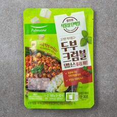 풀무원 두부크럼블 덮밥소스 태국풍카파오, 160g, 1개