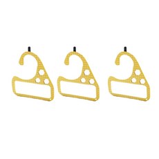 터치 그립 손잡이, 3개, 골드
