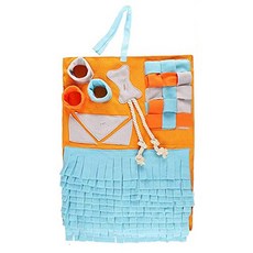 뷰랩프렌즈 애견놀이매트 노즈워크 중형, 블루, 1개