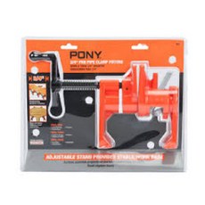 PONY 固定式管夾 43*43mm+支架, 1套