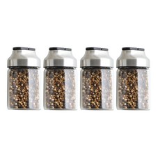 aelga 不鏽鋼雙頭調味瓶, 4個, 調味瓶 4入