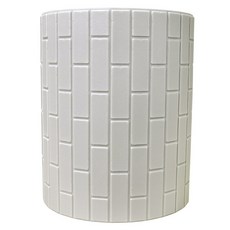 Decoria 自黏式保溫隔熱素色泡棉壁磚 66cm x 5m BLK-224, 灰色, 1個