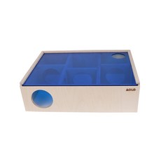 아올로 자작나무 미로 대 드워프용 + 아크릴 뚜껑, 파란색(뚜껑), 1세트