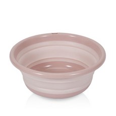Gangbly 折疊式臉盆 小, 1個, 粉色