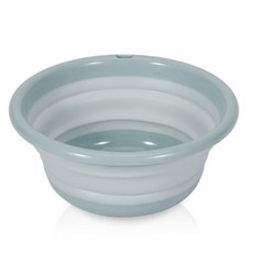 GANGBLY LIFE Gangbli折疊式臉盆 中, 1個, 藍色