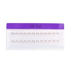깜빡 속눈썹 Under Eyelashes Purple 2기둥, Brown, 1개