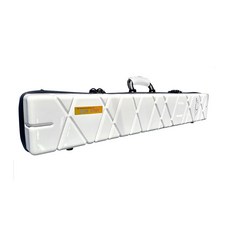 3格撞球桿包 B款 BWC500, 白色的