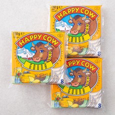 해피카우 고다 슬라이스 치즈, 150g, 3개